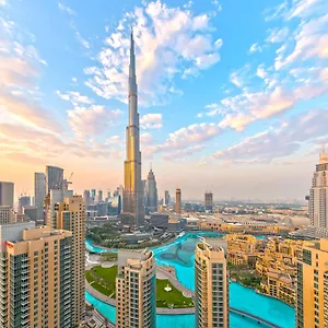 Signature Burj Khalifa And Fountain View Appartement